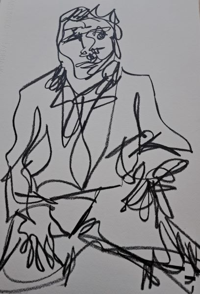 [2024] Untitled, Graphite on paper, Size Unknown